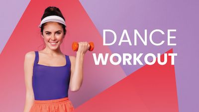 Grafika promująca zajęcia dance workout
